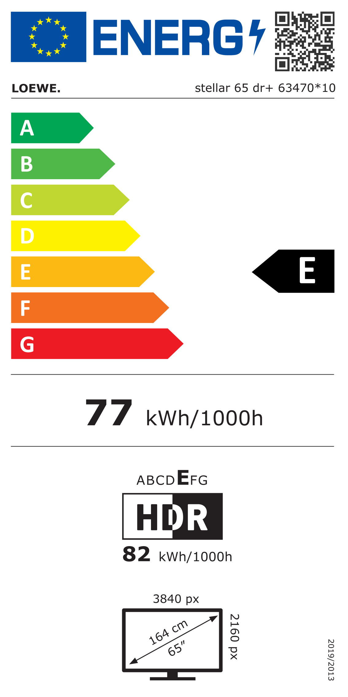 stellar65dr Energimrke